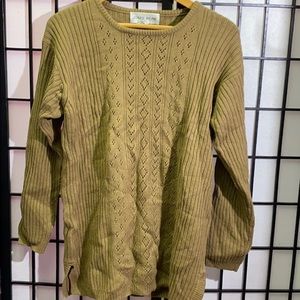 Jones Wear Lambs Wool Blend Sweater Size M